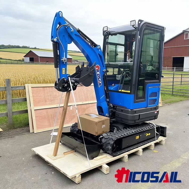Farming Jobs - EUR5/EPA Compliant 2 Ton Mini bagger