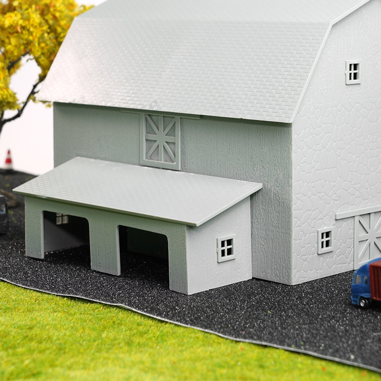 Farming A - 1:87 Farm Building Model Paintable Model