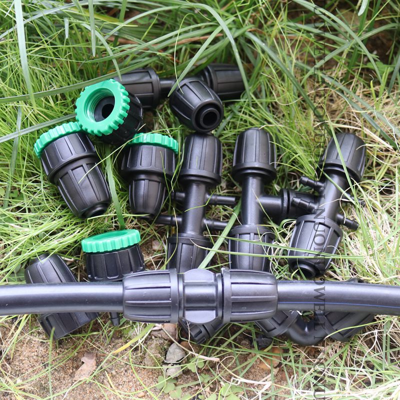 2pcs New 16mm LDPE Pipe Connec - Farming Pipe For Agriculture 评论和价格