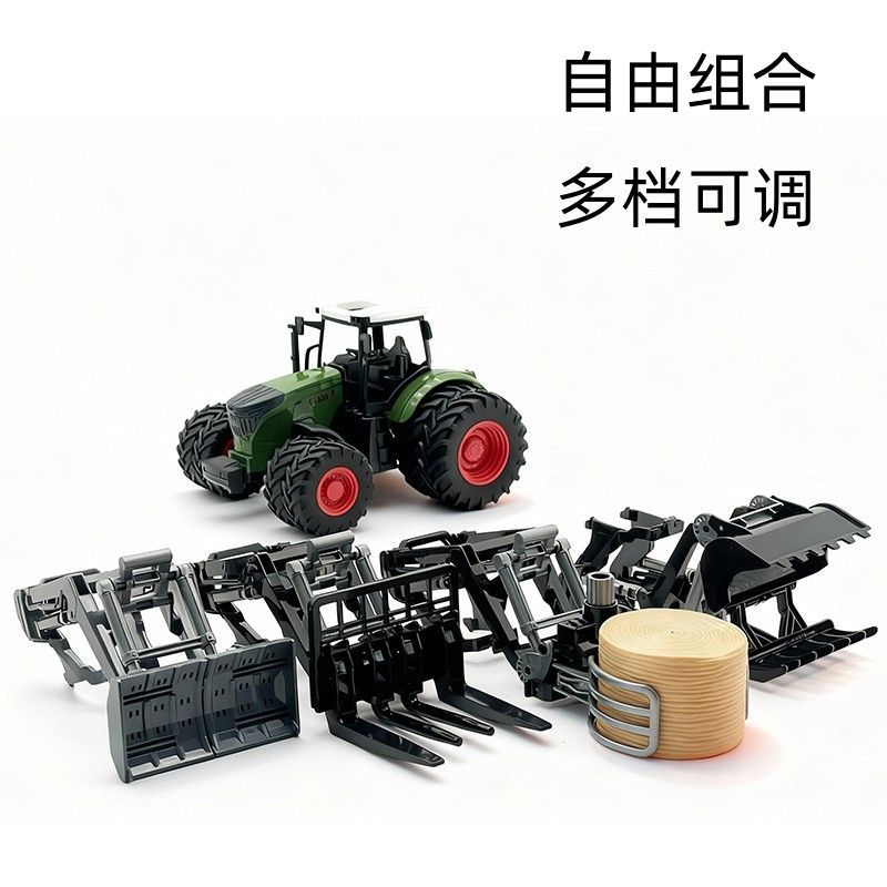 Realistic Tractor Toy Push and - Farming A 评论和价格