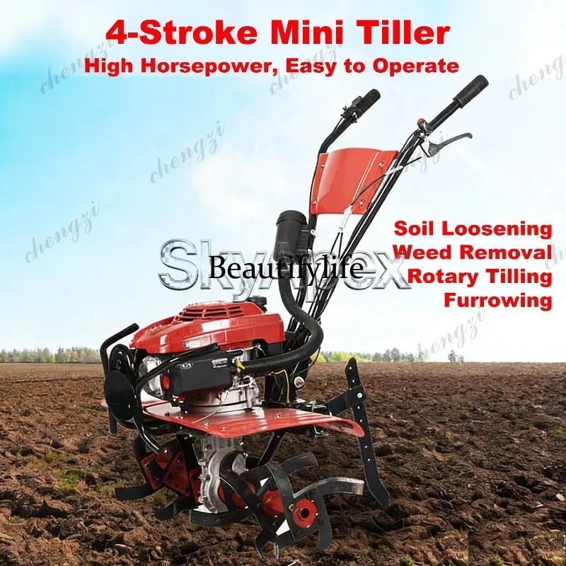 M81 Four Stroke Mini Farm Cult - Soil Tilling Cultivator 评论和价格