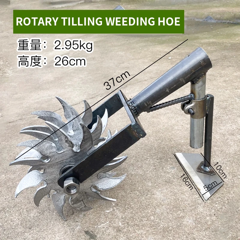 New Cyclone Wheel Hand Push We - Soil Tilling Cultivator 评论和价格