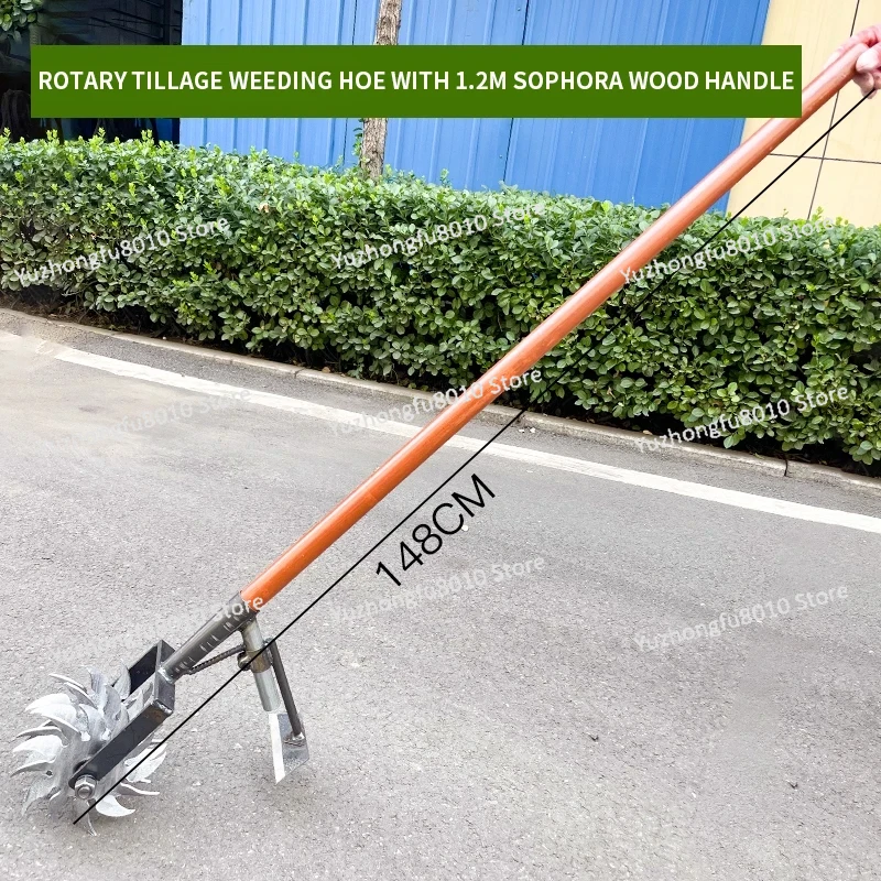New Cyclone Wheel Hand Push We - Soil Tilling Cultivator 评论和价格