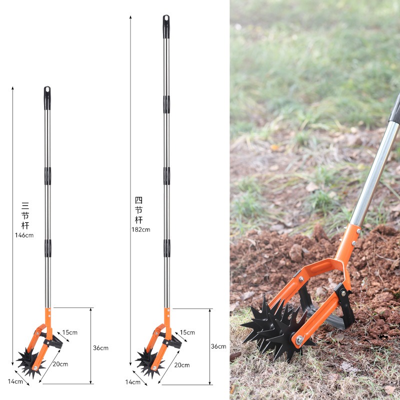 Dual Function Rotary Cultivati - Soil Tilling Cultivator 评论和价格