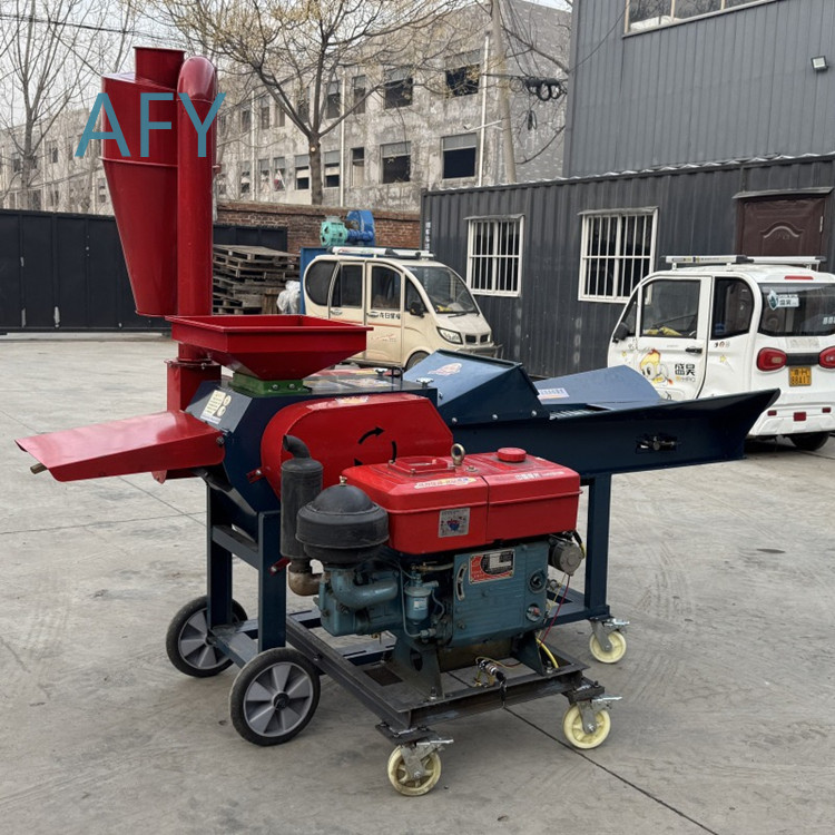 Diesel Straw Shredder Kneader  - Agriculture Goat Farming 评论和价格