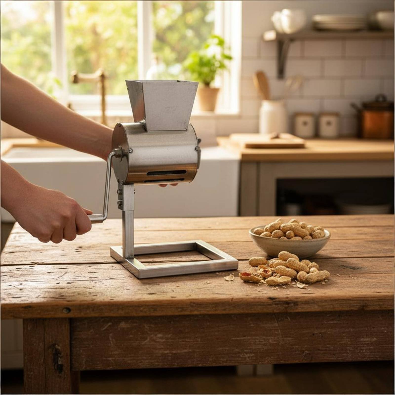 Manual Peanut Sheller Small Si - Agriculture Farming Tool 评论和价格