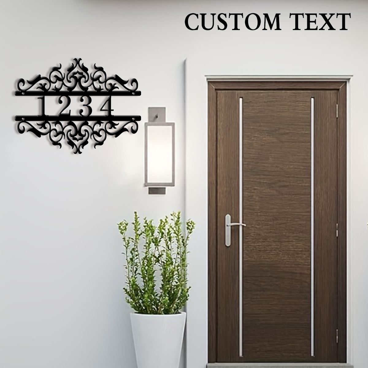 1Pc Custom heart Metal Door St - Farming A 评论和价格