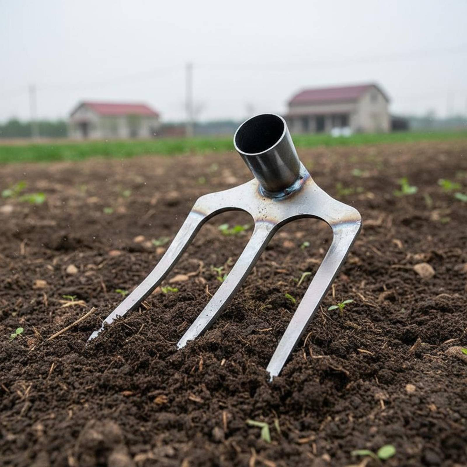 Steel Tilling Rake Head Sharp  - Soil Tilling Cultivator 评论和价格