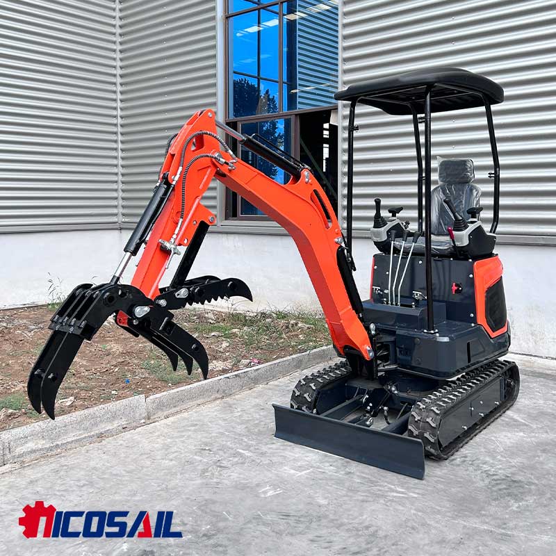 Multi-Use 1-2ton Mini Excavato - Farming And Agriculture Jobs 评论和价格