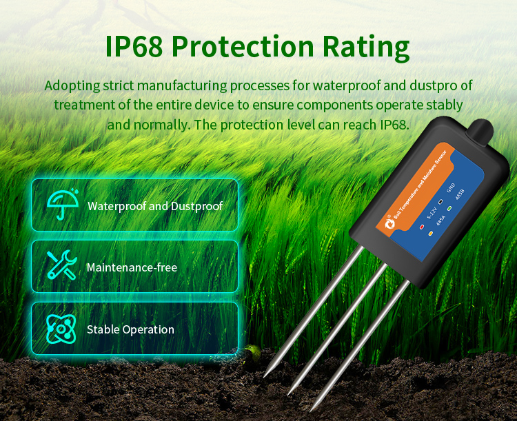 IOT 4G Farming Digital Soil Np - Soil Moisture Sensor 评论和价格