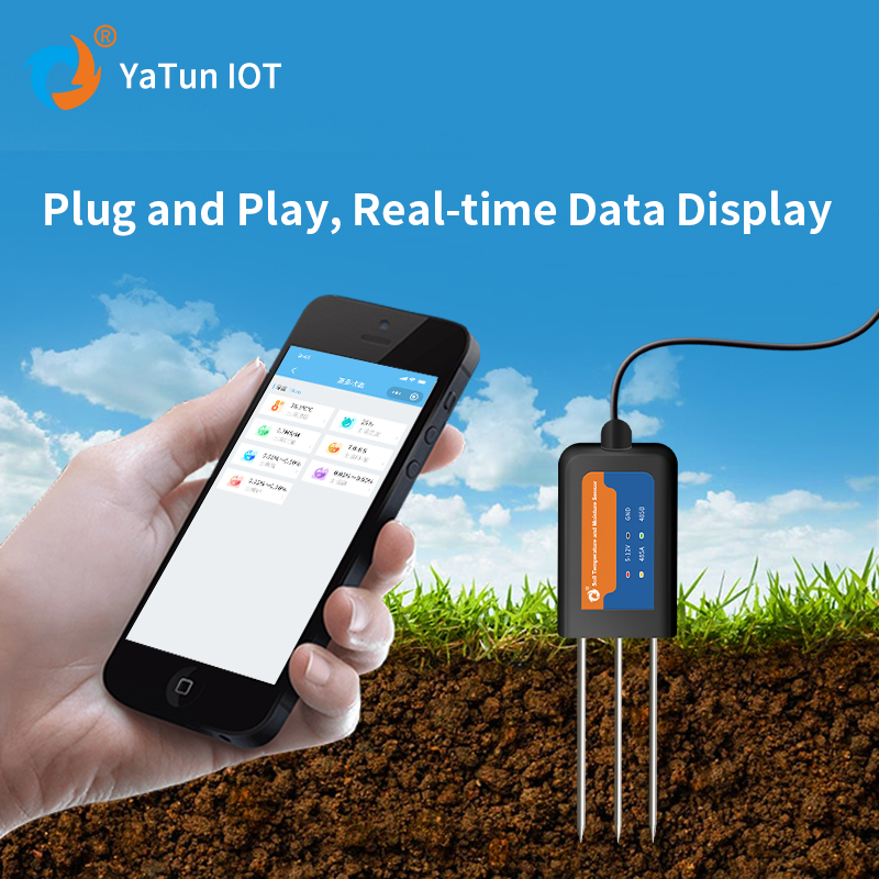 IOT 4G Farming Digital Soil Np - Soil Moisture Sensor 评论和价格