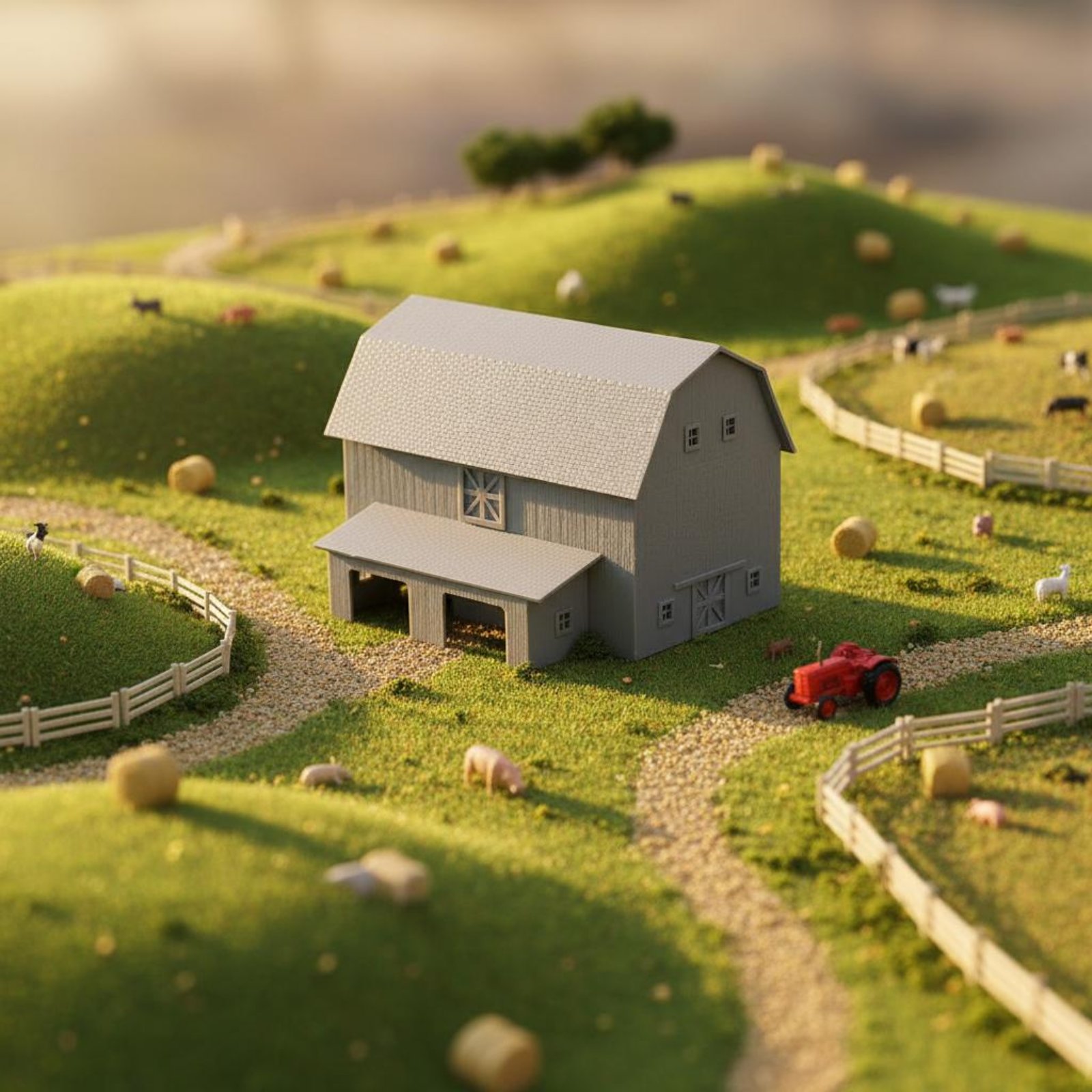 1:87 Farm Building Model Paint - Farming A 评论和价格