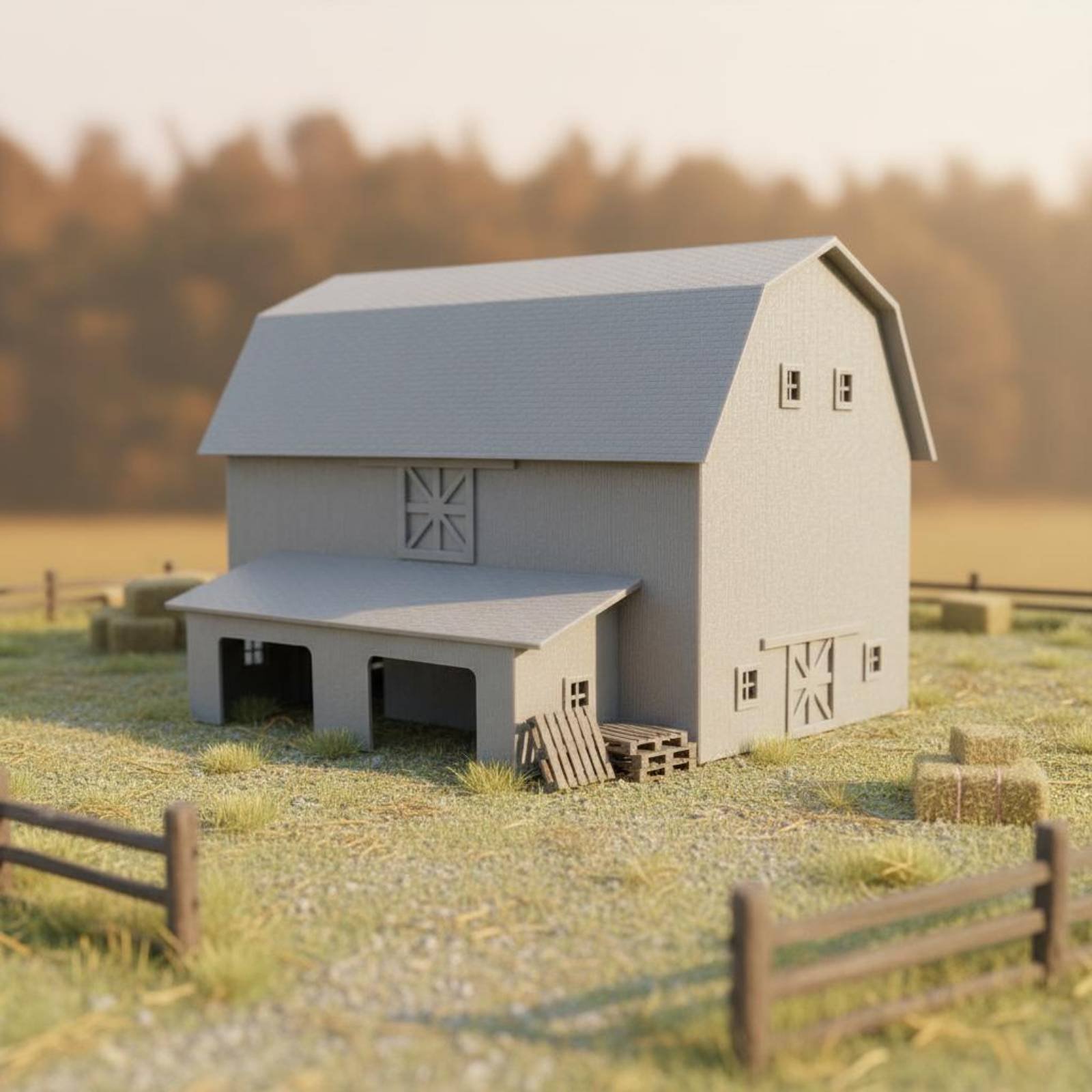 1:87 Farm Building Model Paint - Farming A 评论和价格